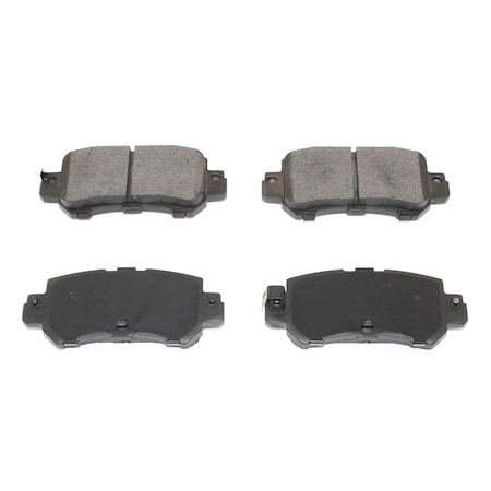 Pronto Dura Ceramic Brake Pads Rear, Bp1624C BP1624C